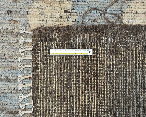 10x14 Moroccan Multicolor Hand Woven Wool Area Rug